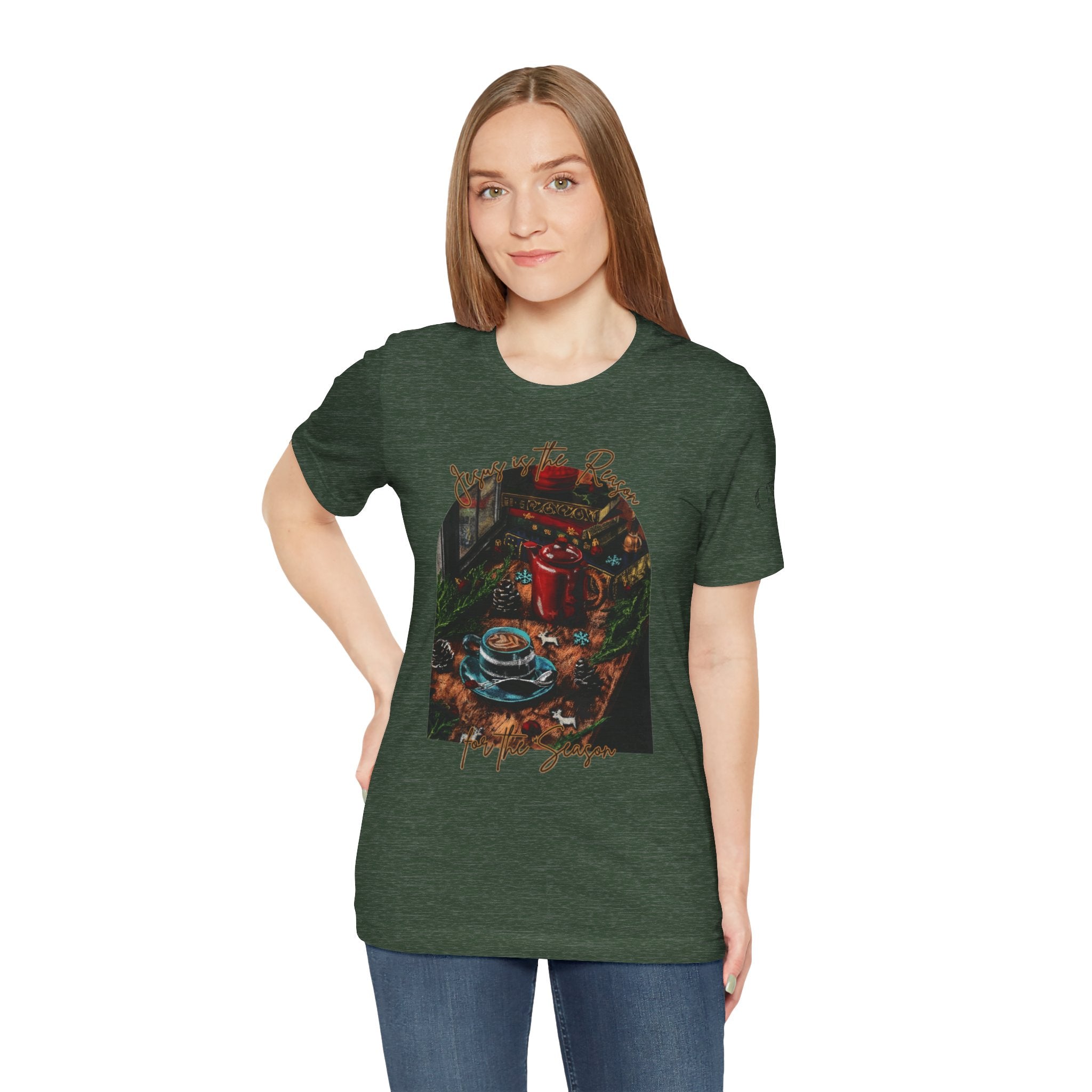 Cozy Christmas Scene T-Shirt