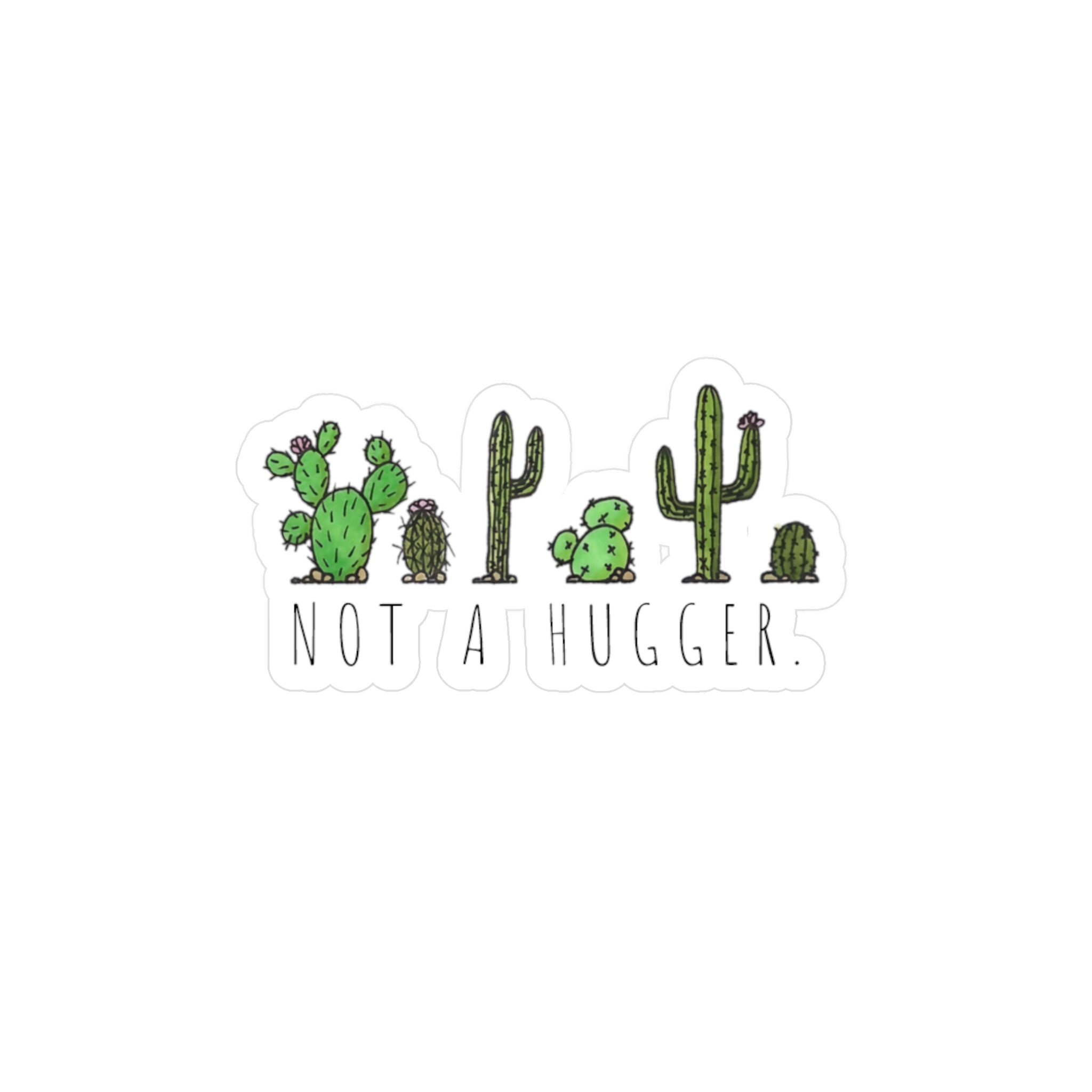 Cactus Kiss-Cut Vinyl Stickers