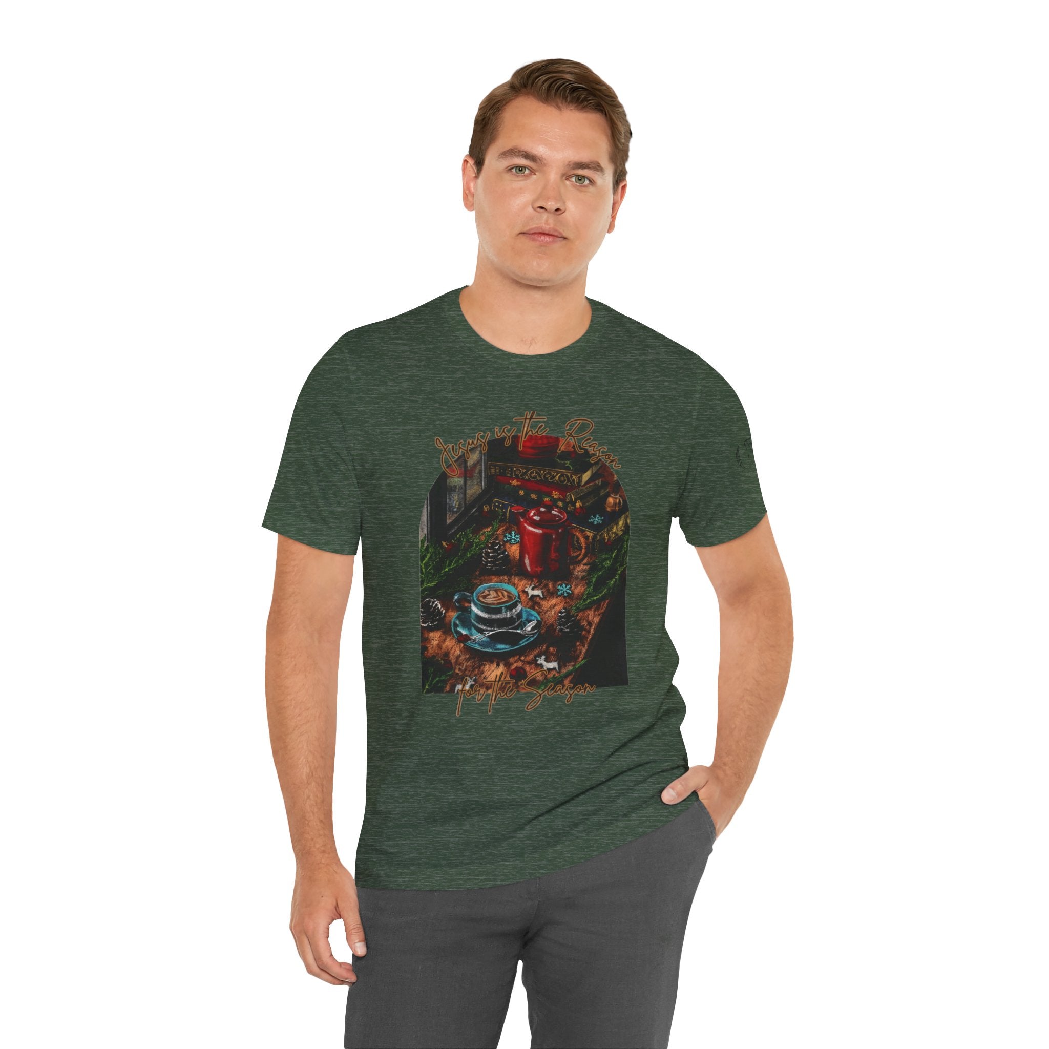 Cozy Christmas Scene T-Shirt