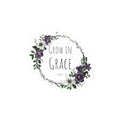 Grow in Grace Floral Vinyl Sticker