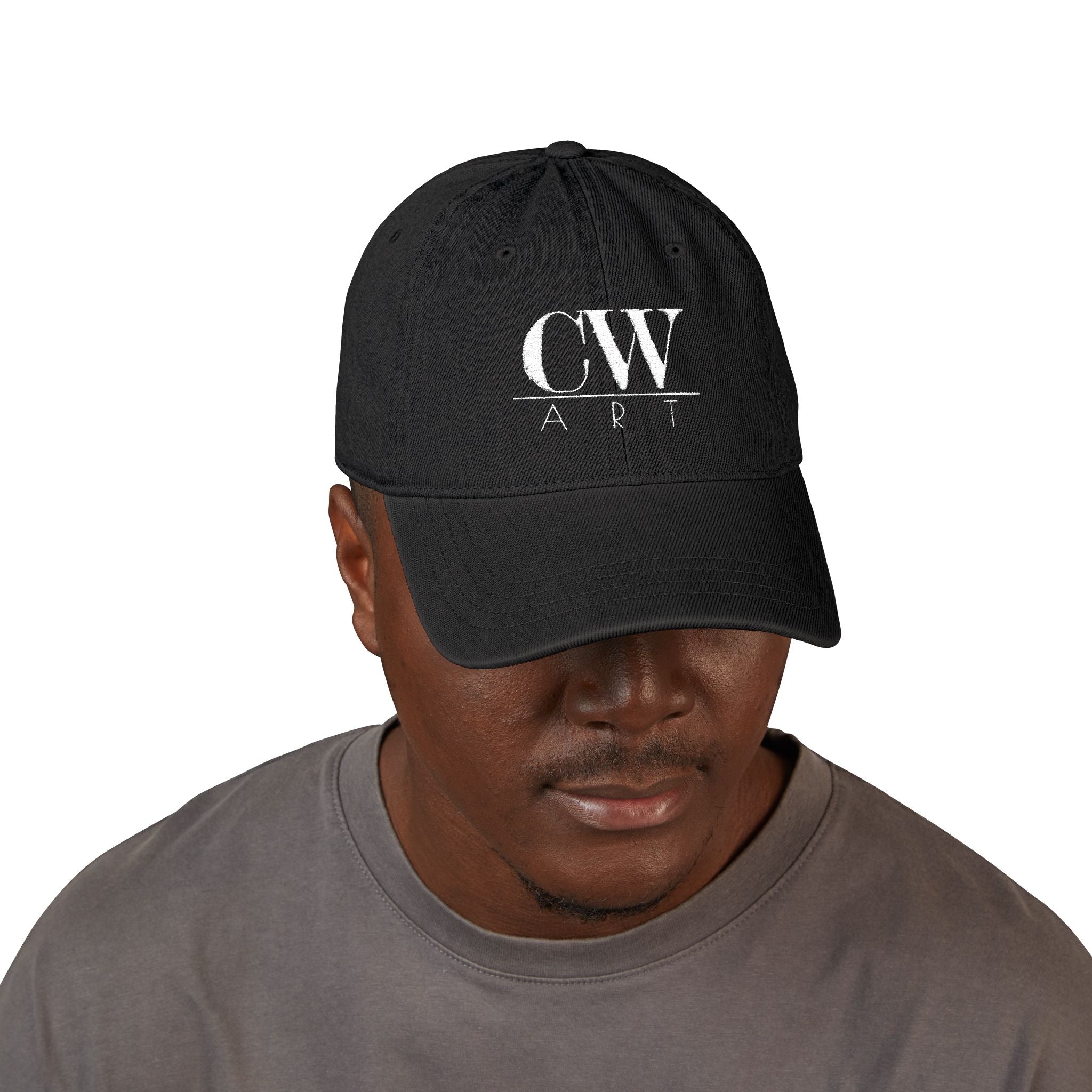 CW Art Embroidered Denim Hat