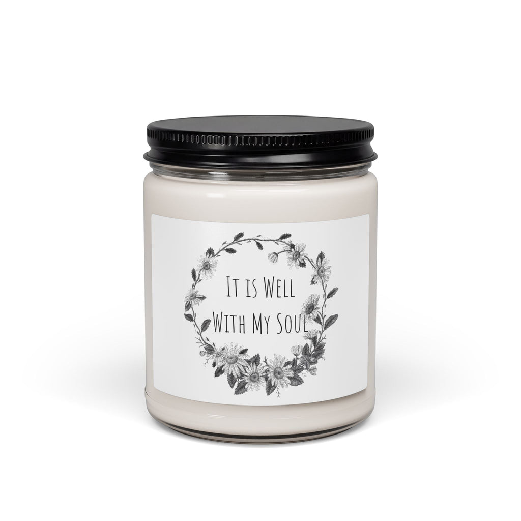 It Is Well With My Soul Scented Soy Candle — 9oz