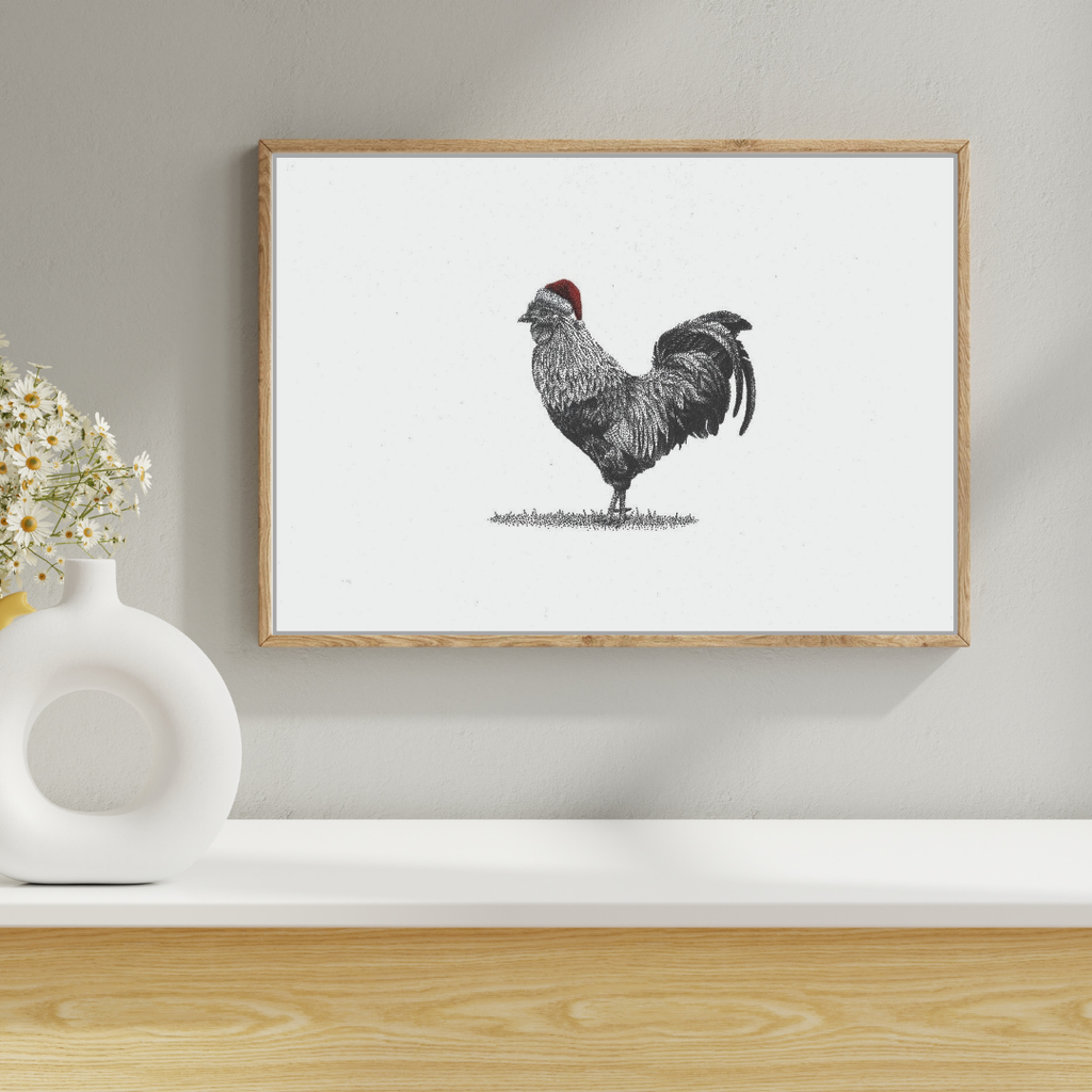 Christmas Rooster