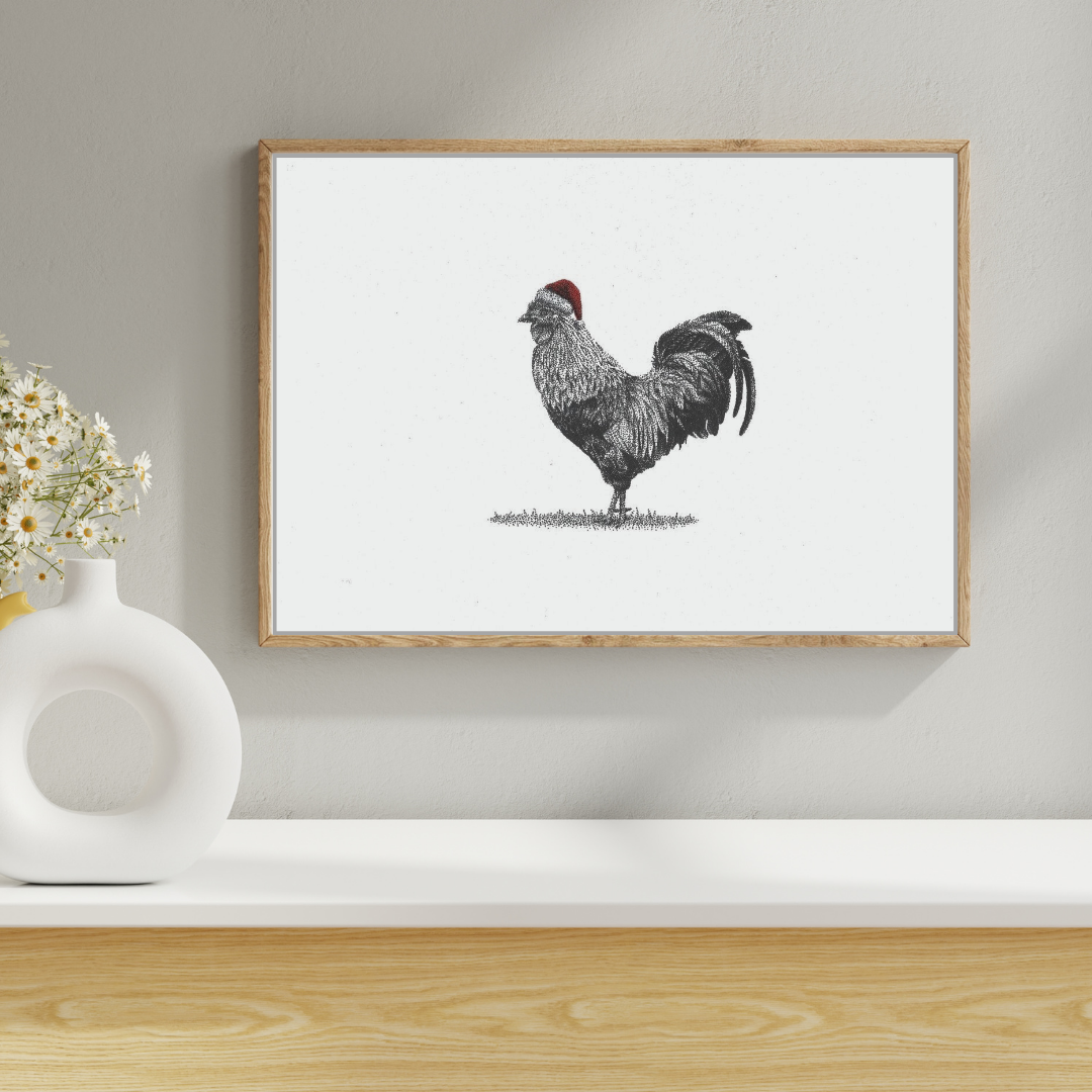 Christmas Rooster