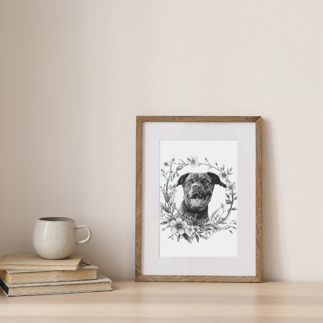 Framed Sample