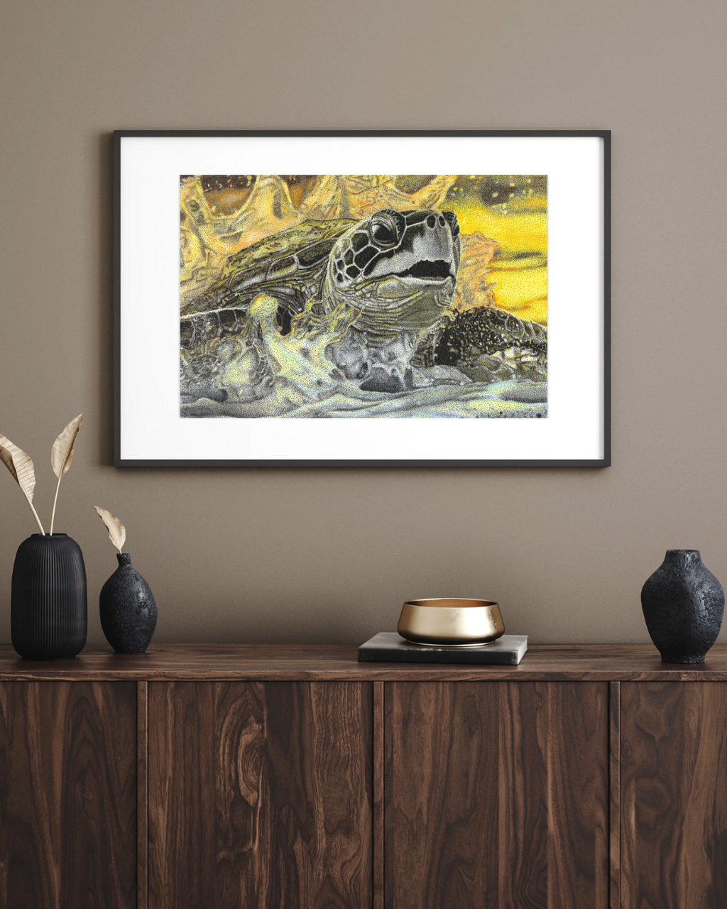 Sea Turtle (Colored)