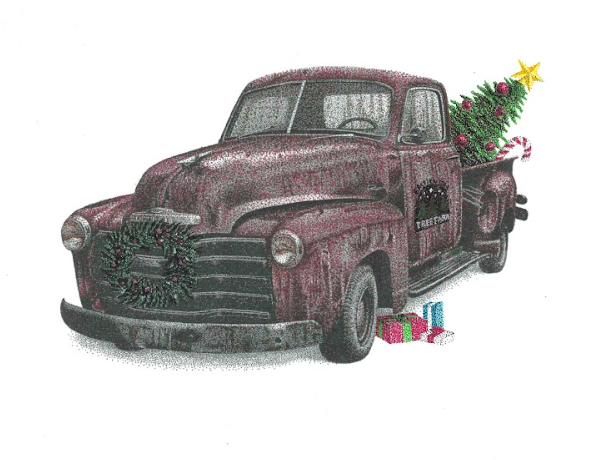 Rusty Truck- Christmas