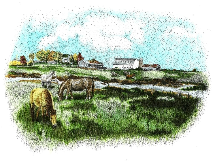 Grandma's Farm In Color