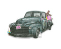 Rusty Truck- Easter