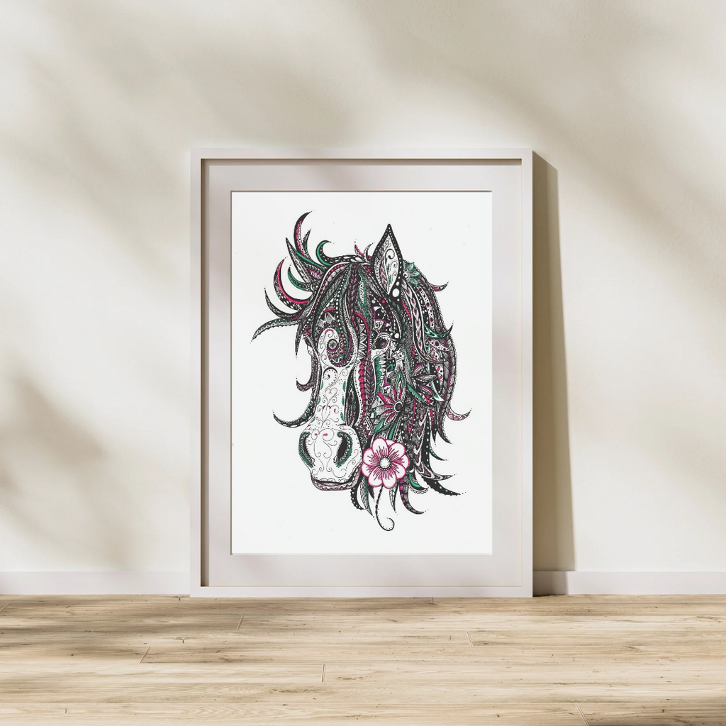 Henna Horse (In Color)