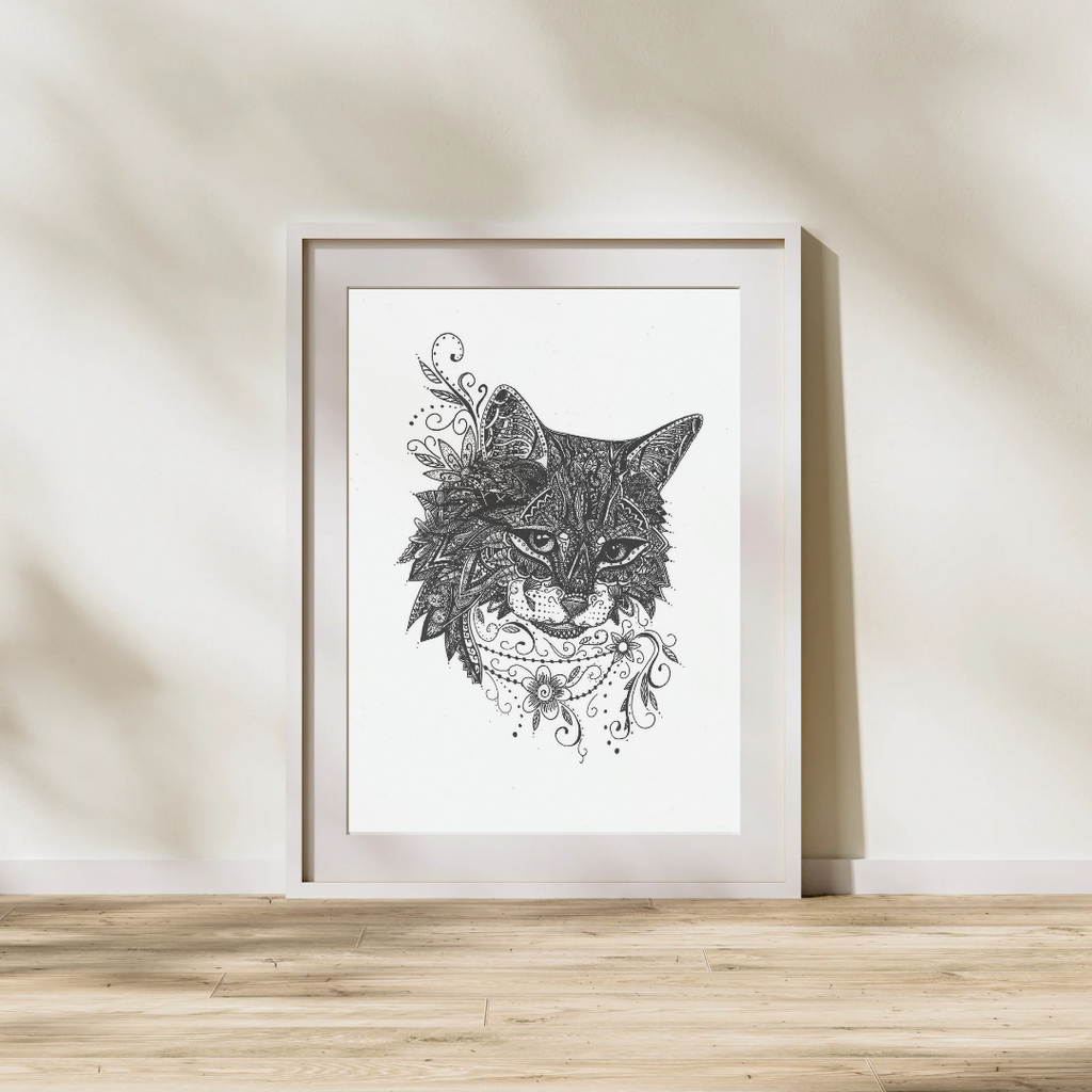 Henna Cat