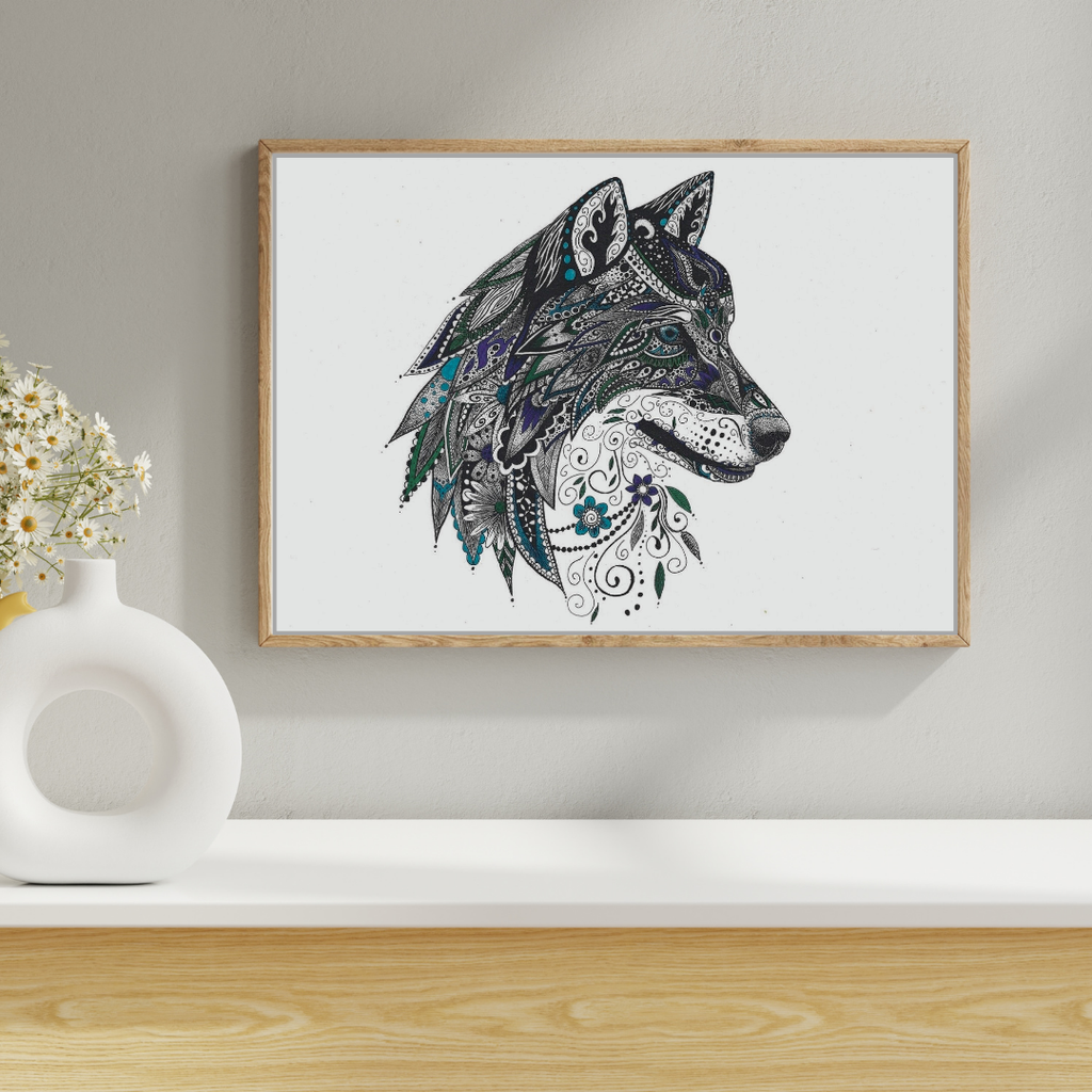 Henna Wolf (Colored)
