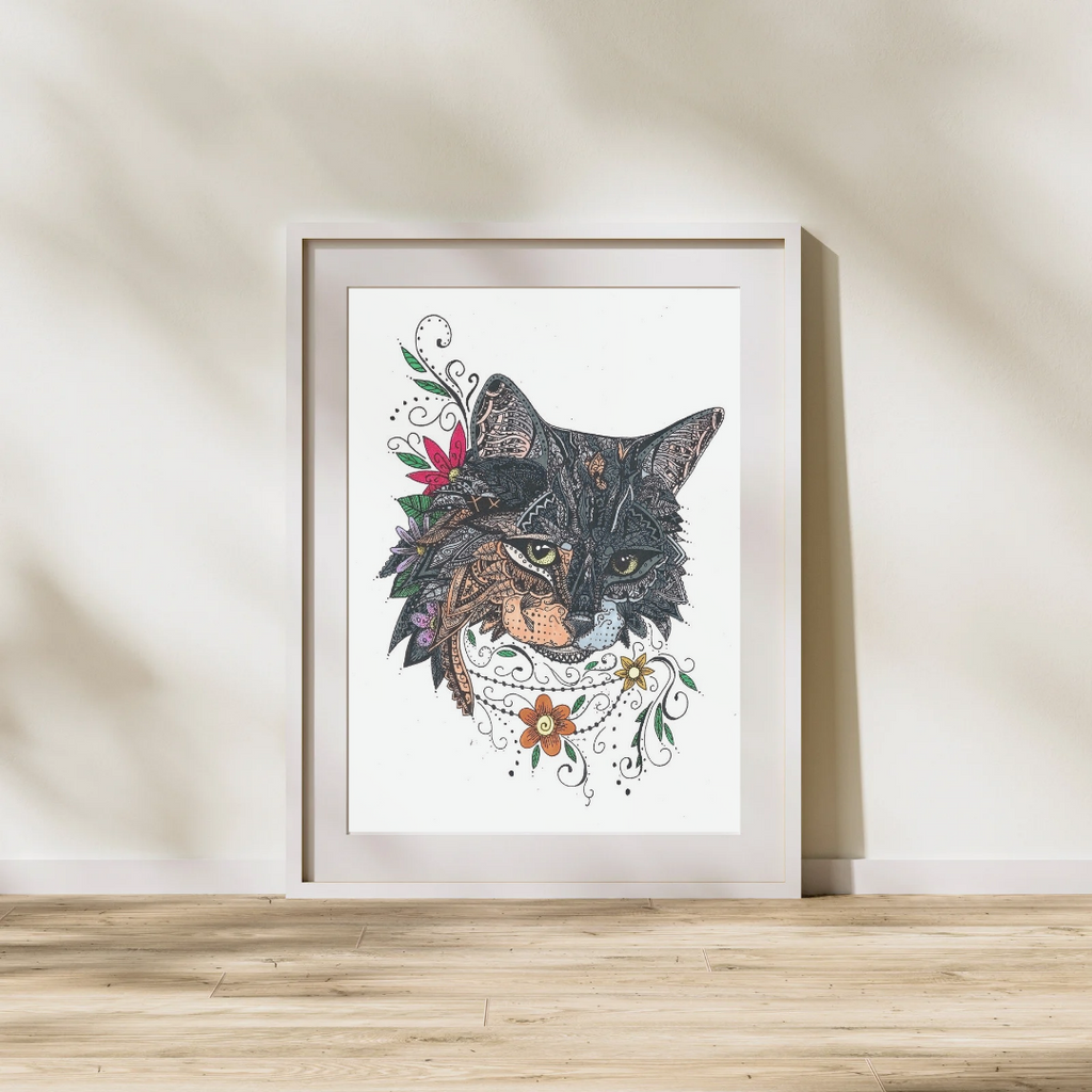 Henna Cat (In Color 2)