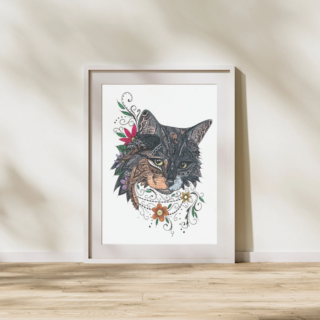 Henna Cat (In Color 2)