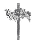 Floral Cross