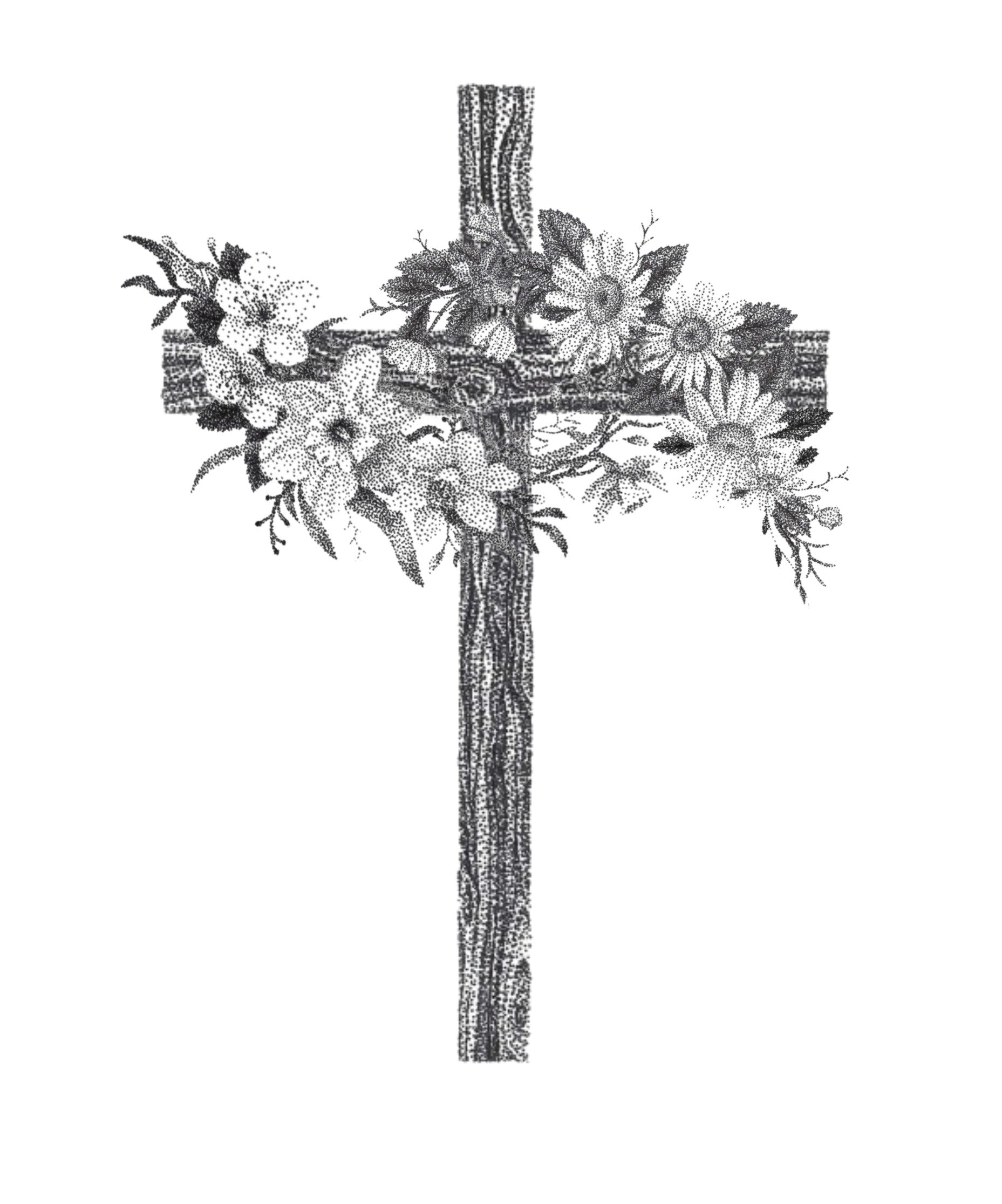Floral Cross