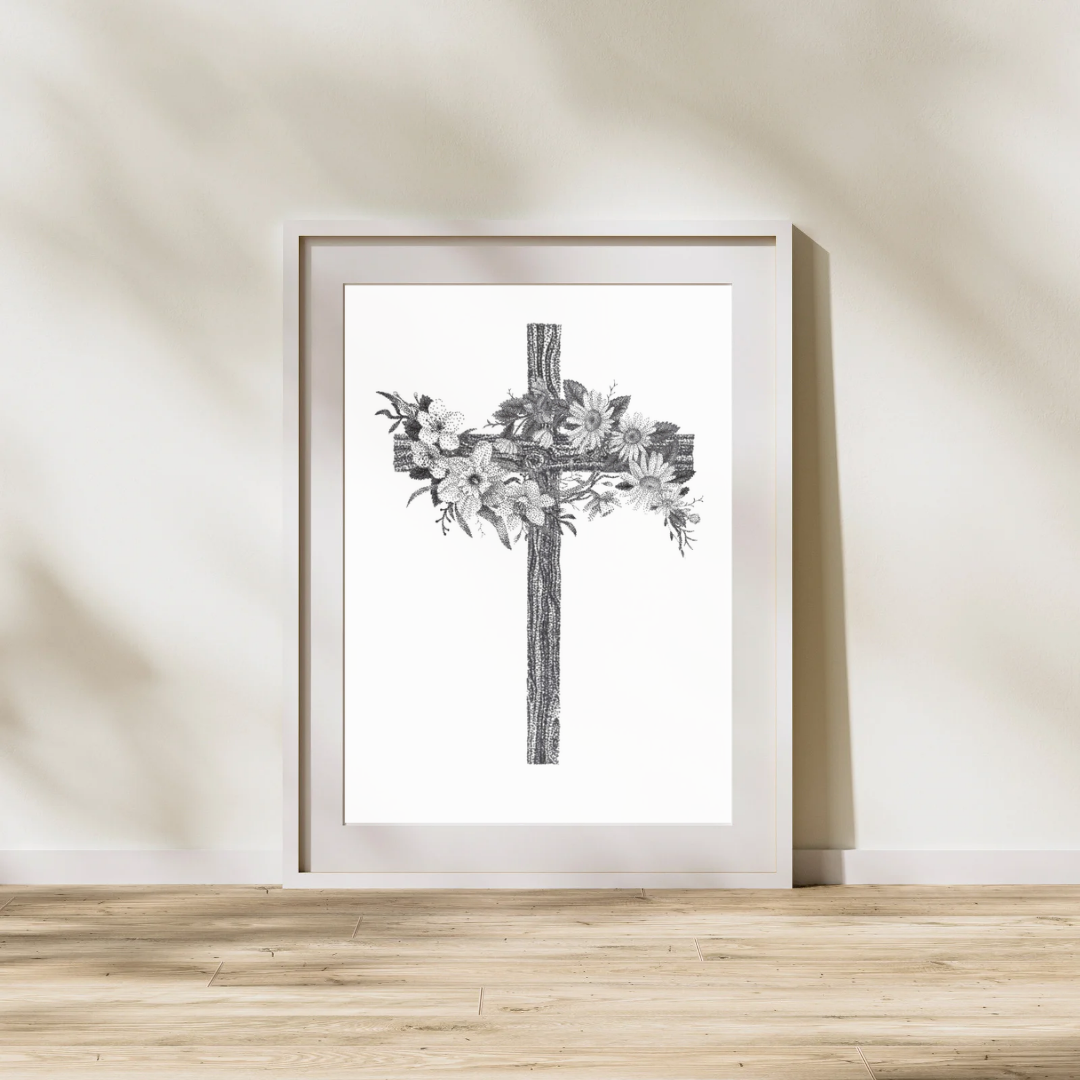 Floral Cross