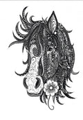 Henna Horse